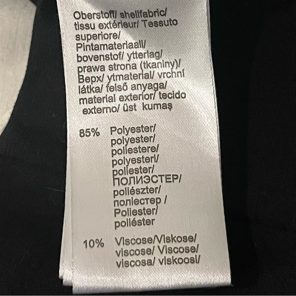 🖤🤍 VENUS Sexy Strapless Black & White Cocktail Dress Curve-Hugging Size 8 🔥 - Picture 12 of 15